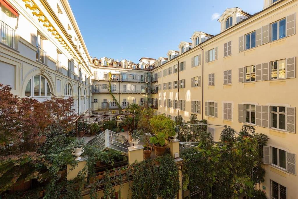 Splendido Appartamento In Piazza San Carlo Turim Exterior foto