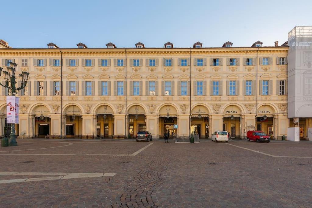 Splendido Appartamento In Piazza San Carlo Turim Exterior foto