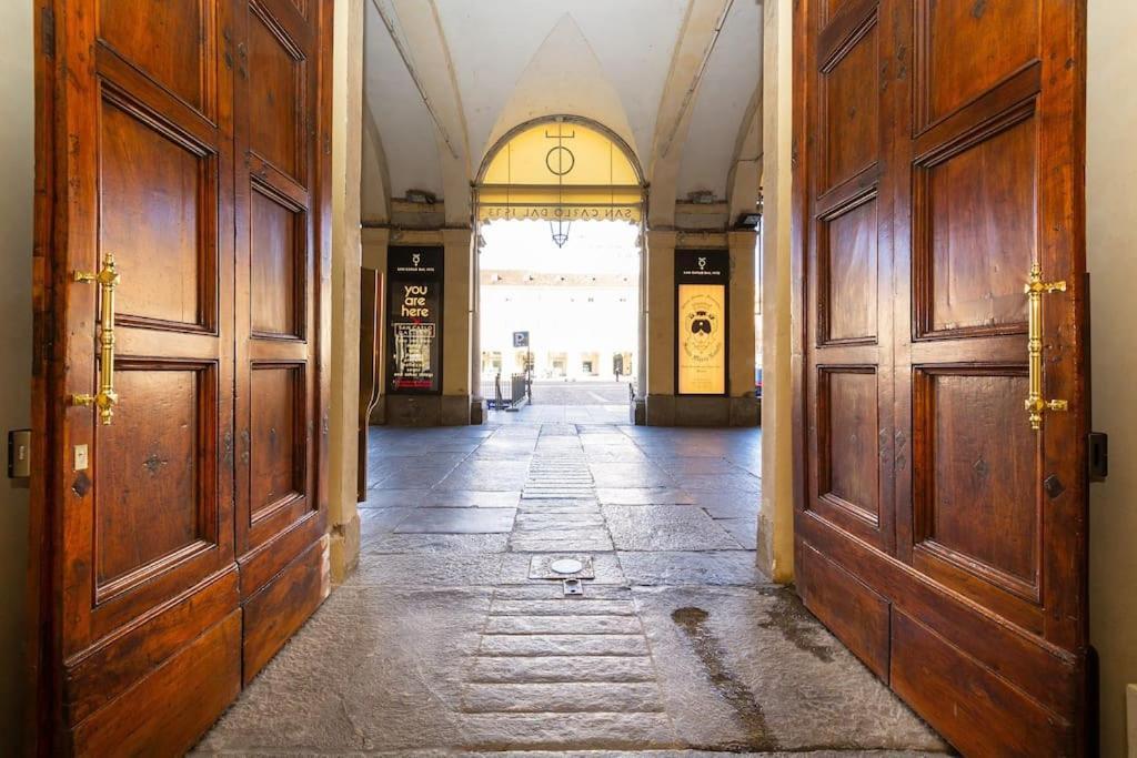 Splendido Appartamento In Piazza San Carlo Turim Exterior foto