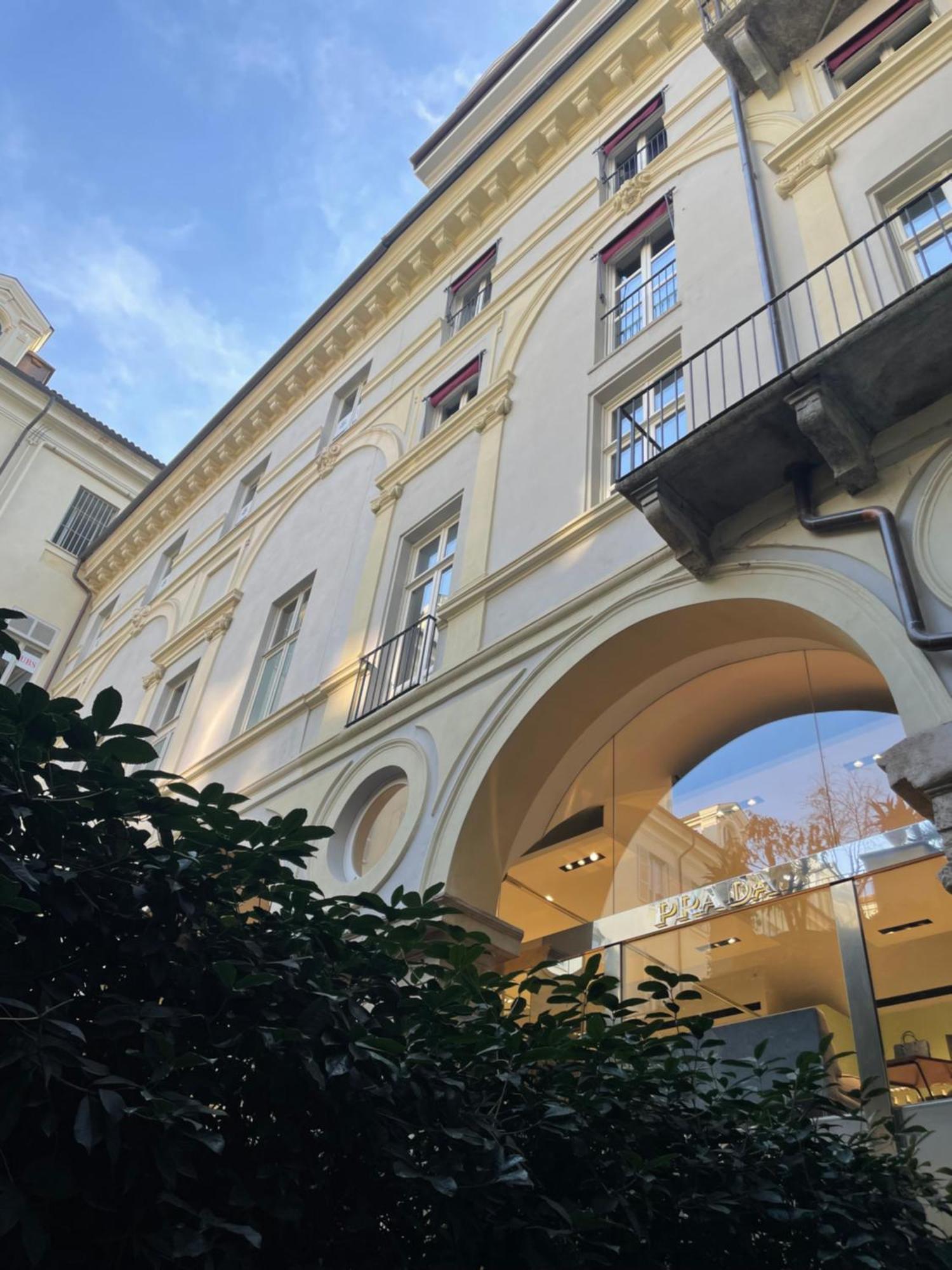 Splendido Appartamento In Piazza San Carlo Turim Exterior foto